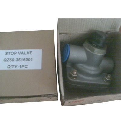 Stop Valve W-18-00011/QZ50-3516001 for CHANGLIN Wheel Loader Spare Parts